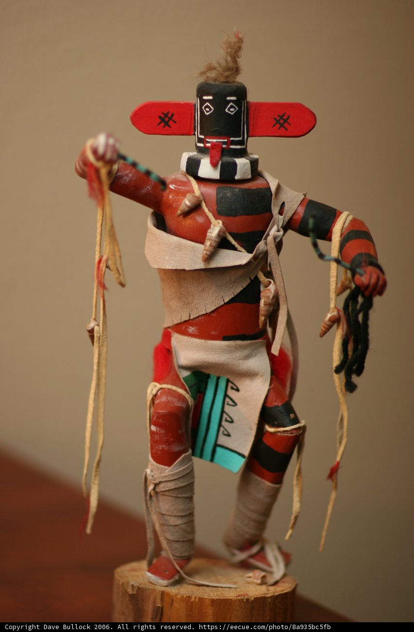 Native American Puppet Figurine