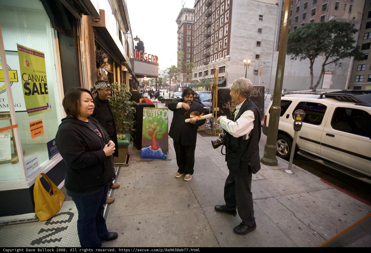 Sidewalk Conversation