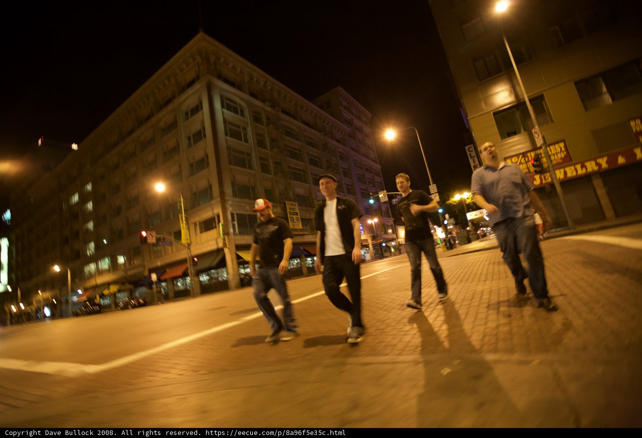 Night Walk with Friends