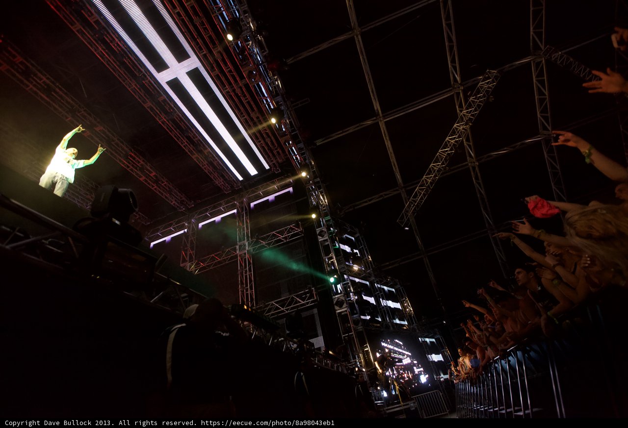 Rocking Out Under the Night Sky