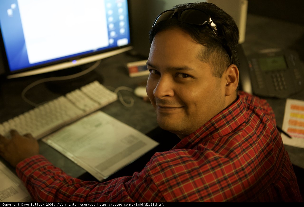 Working Hard at the Desk
