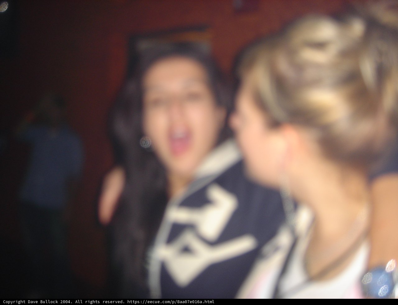 Blurry Night Club Encounter