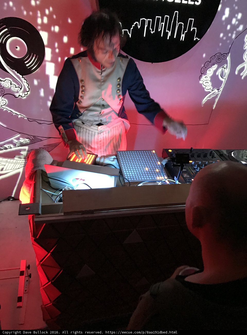 Deejay at a Rock Concert