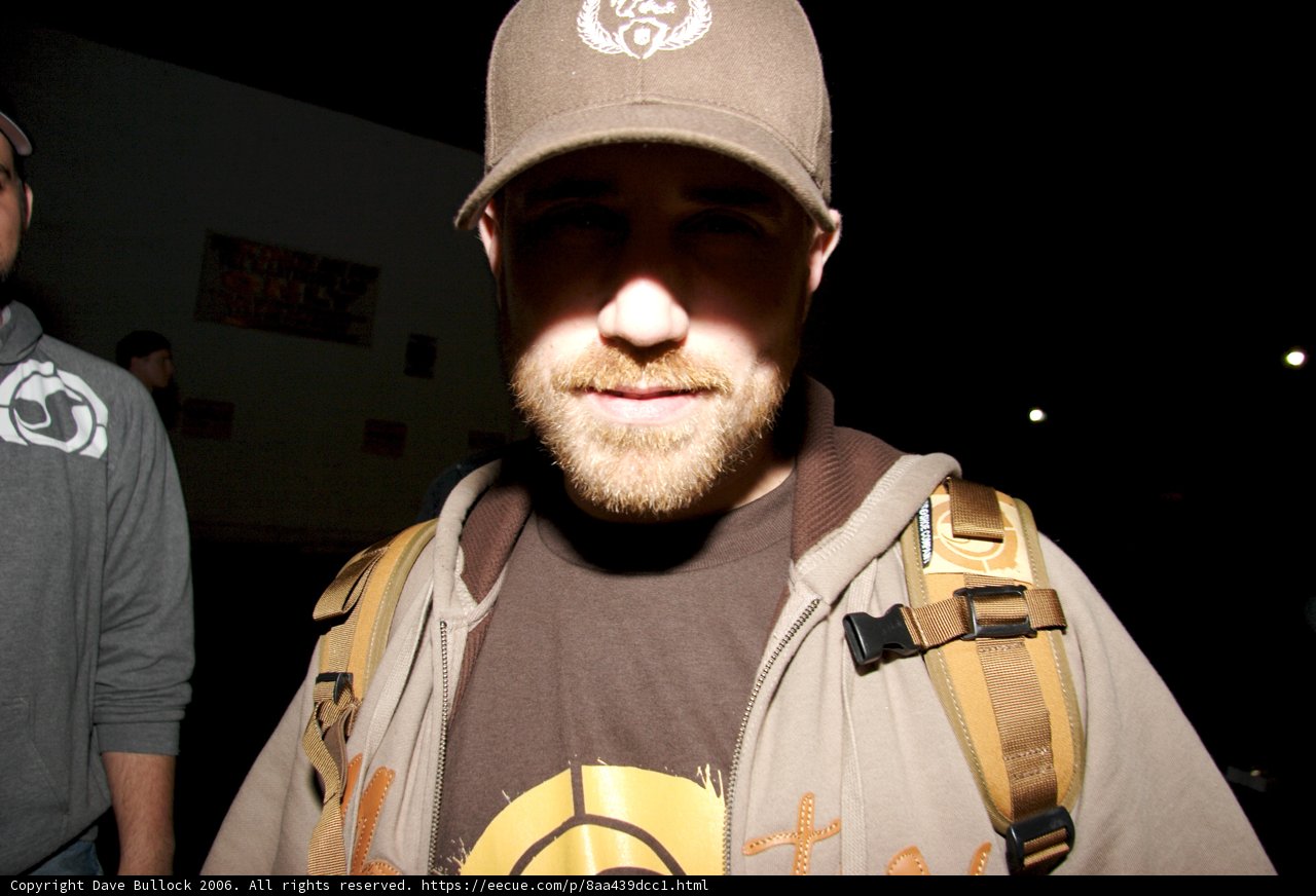 Man with Brown Baseball Cap