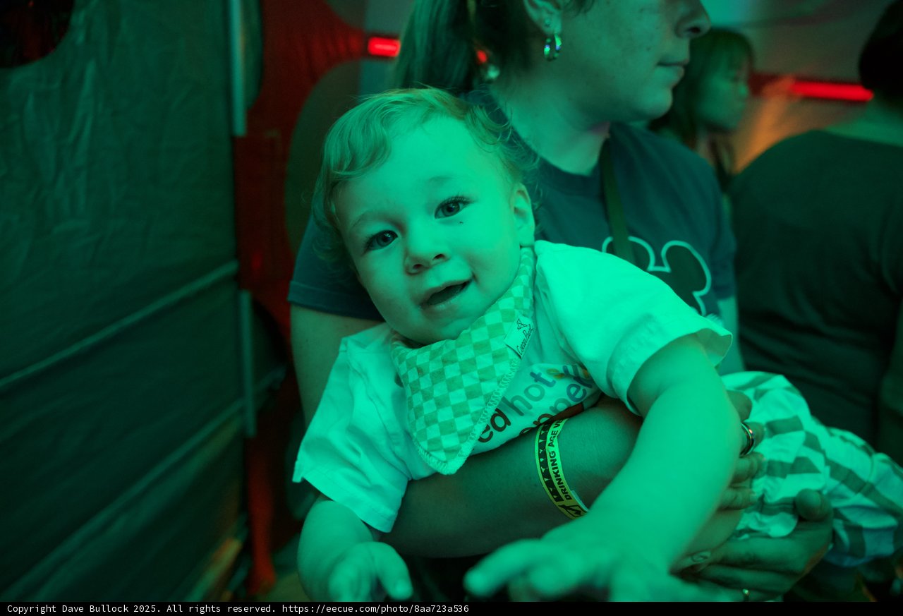 Evening Glow at Maker Faire 2025