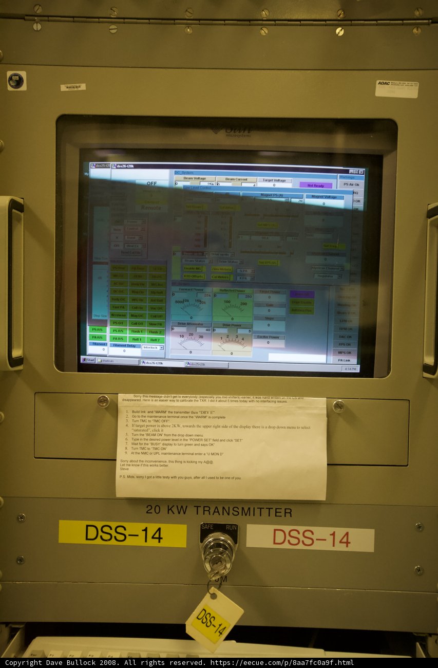 Message on a Computer Monitor