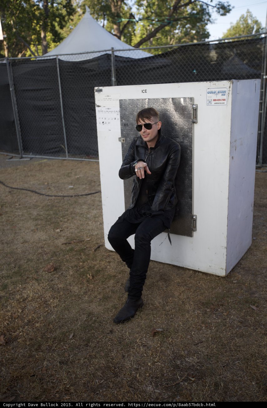 Backstage Portrait in Black