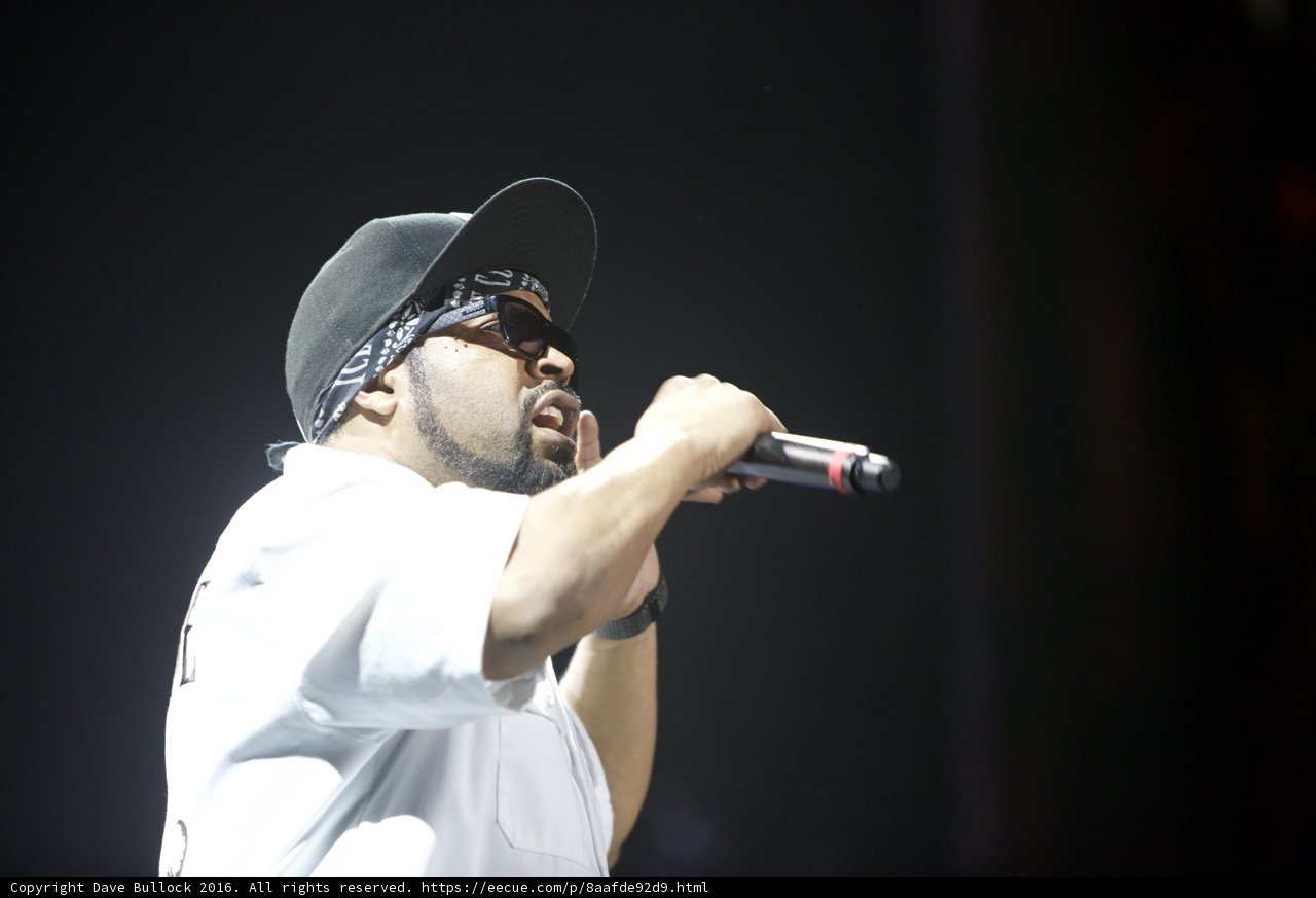 On Stage with a Microphone