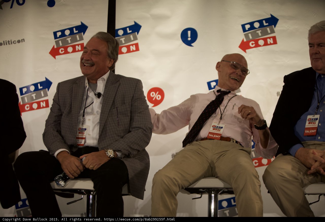 Political Heavyweights Share a Laugh