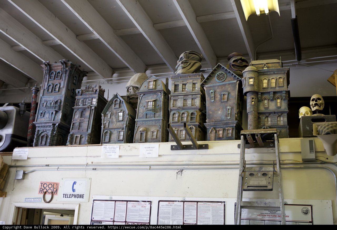 The Vintage Buildings on the Shelf