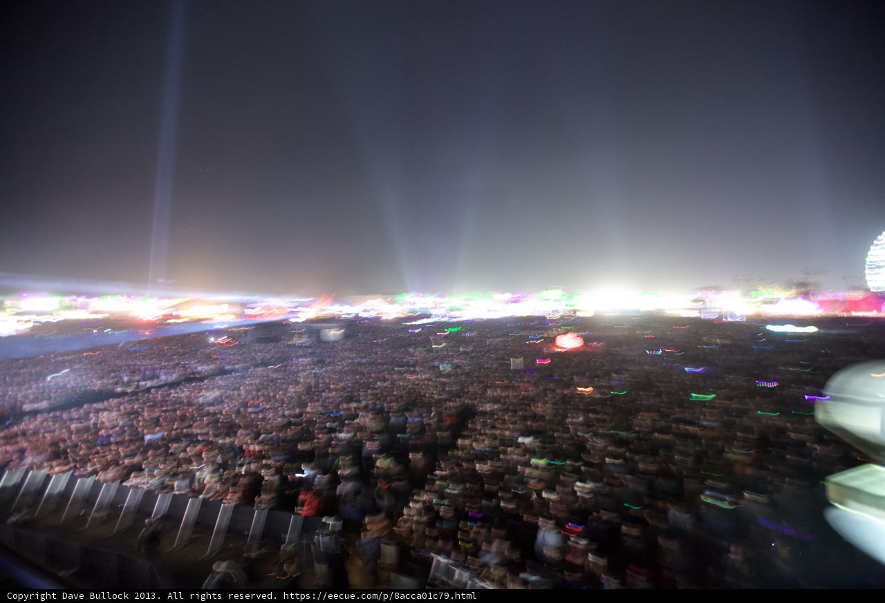 Blurred Metropolis Concert Crowd