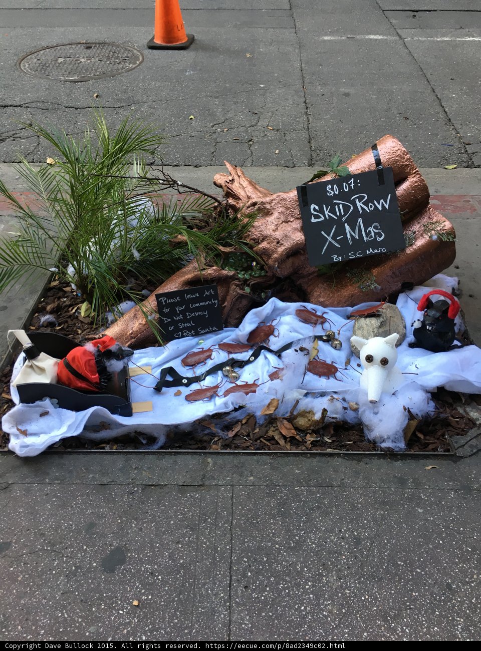 Skid Row Christmas Art