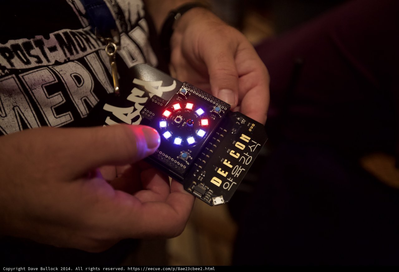 LED Device in Hand