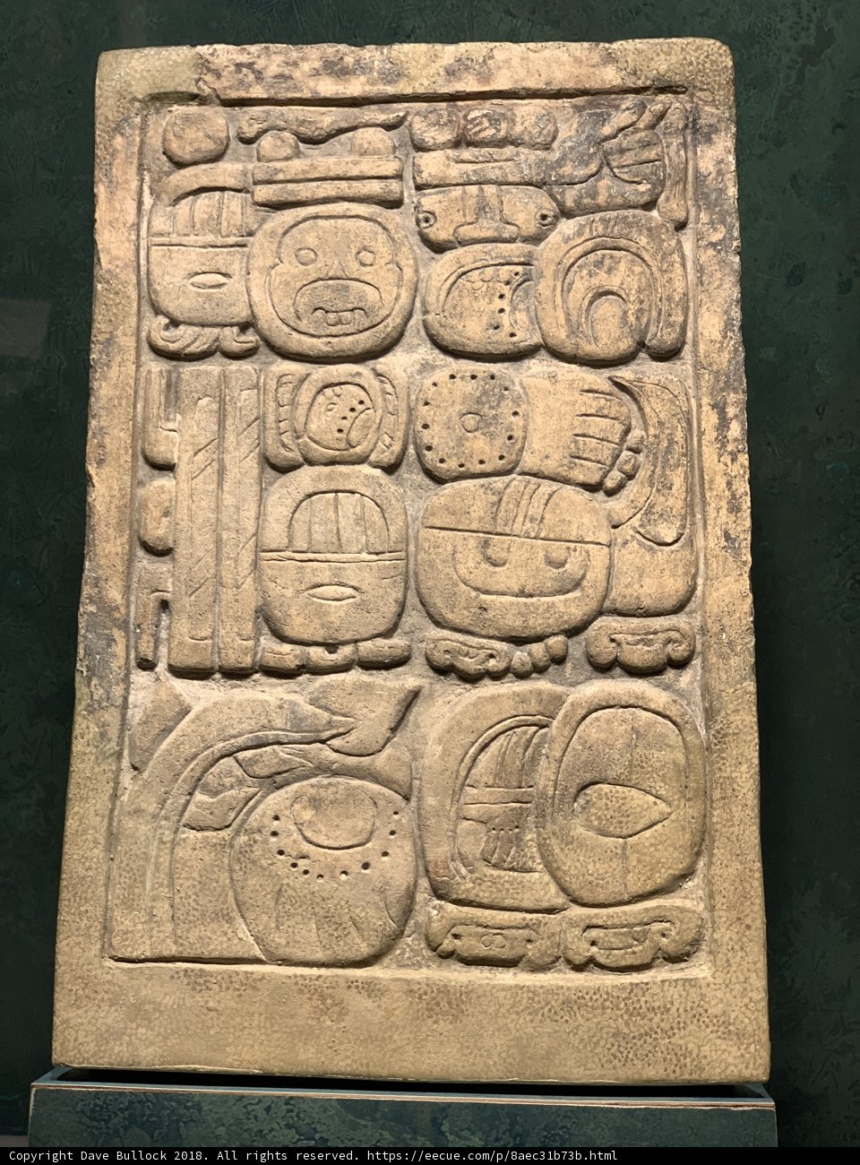 Ancient Symbol on a Pillar