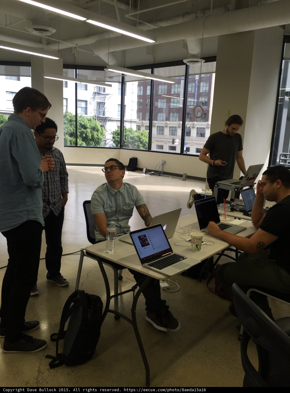 Startup Team Huddle