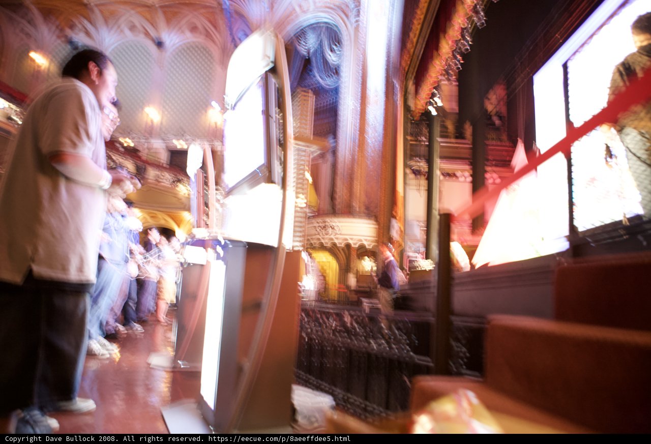 Blurry Crowd at Orpheum Video Game Event
