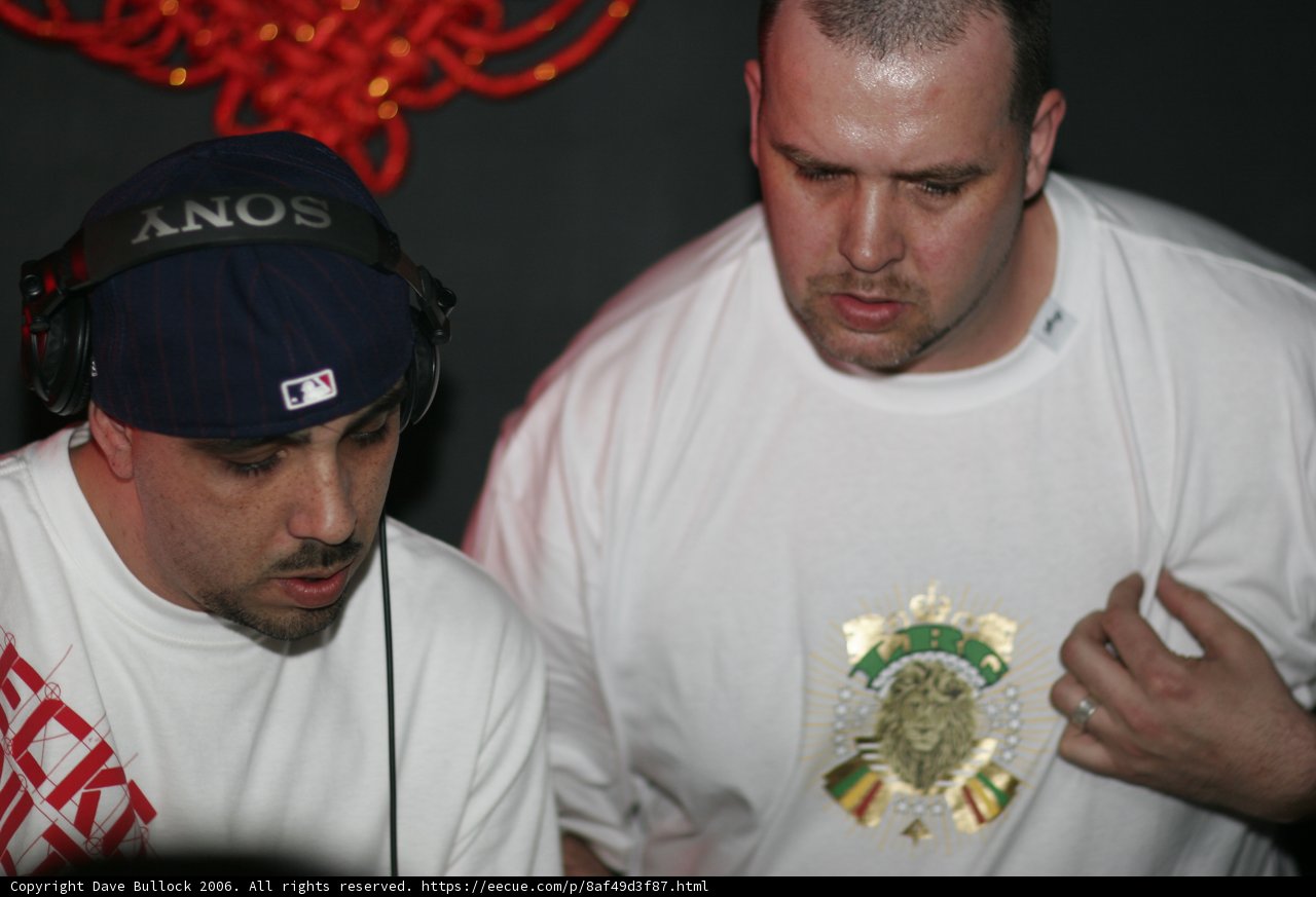 Two Men Enjoying Music Together