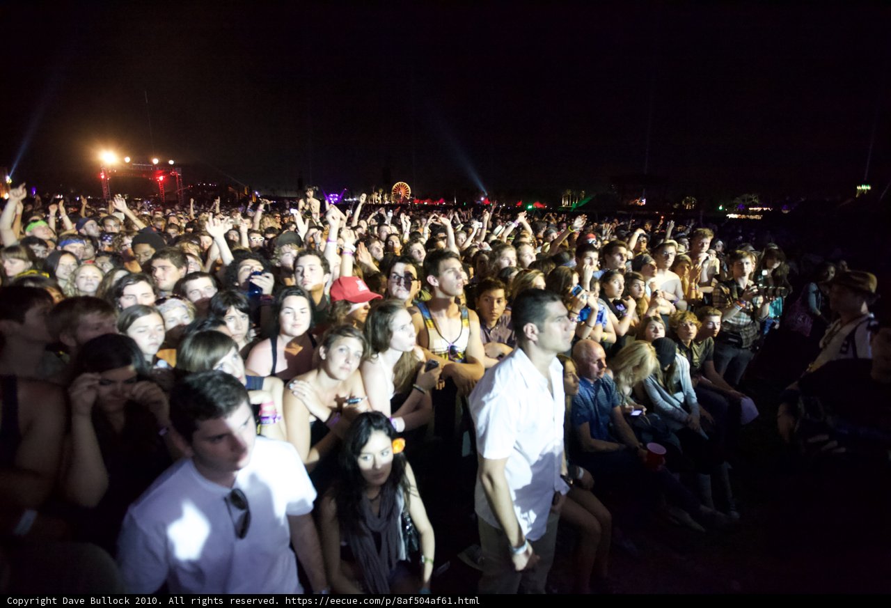 Crowd Goes Wild at Coachella Concert