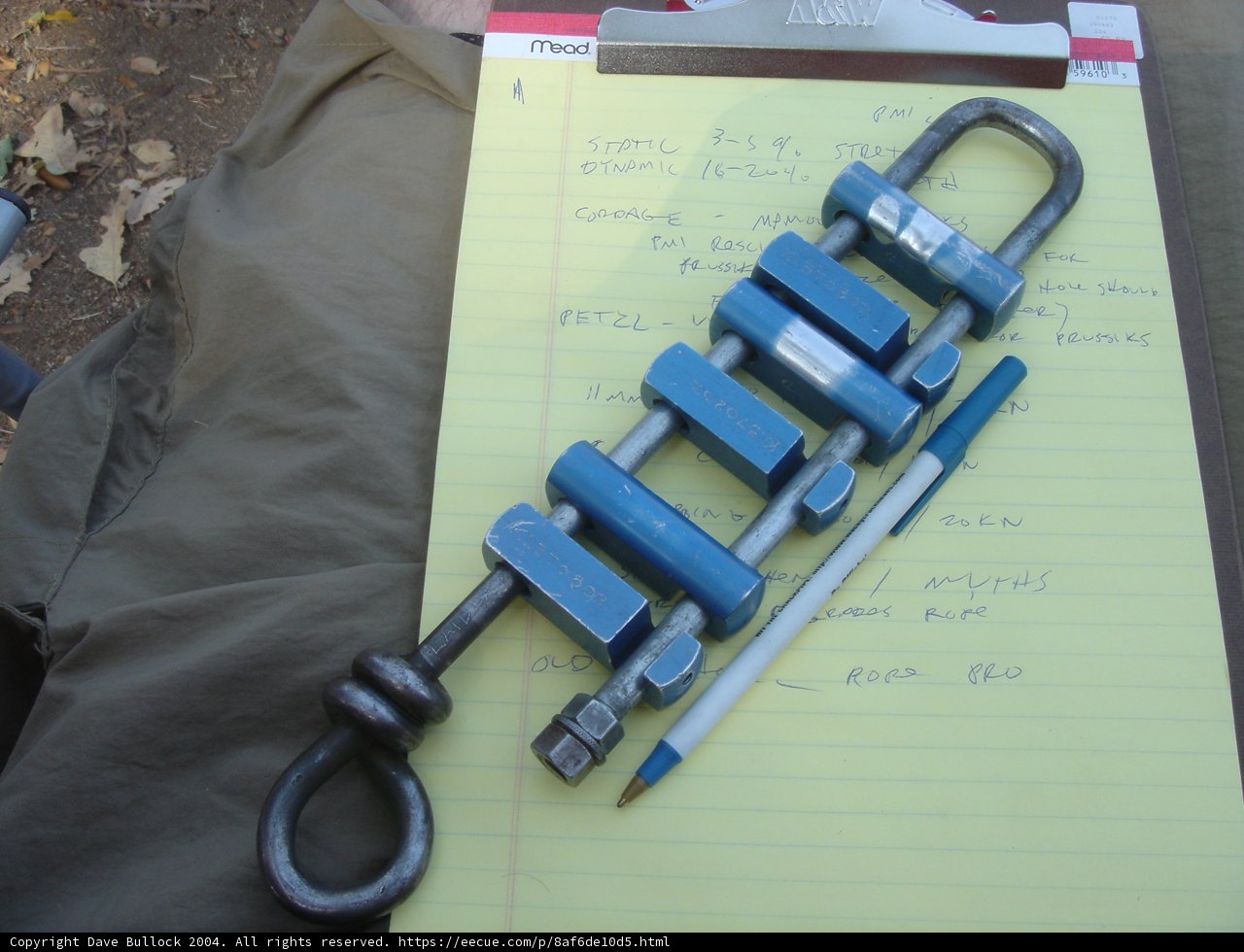 Blue tool with pen and clipboard