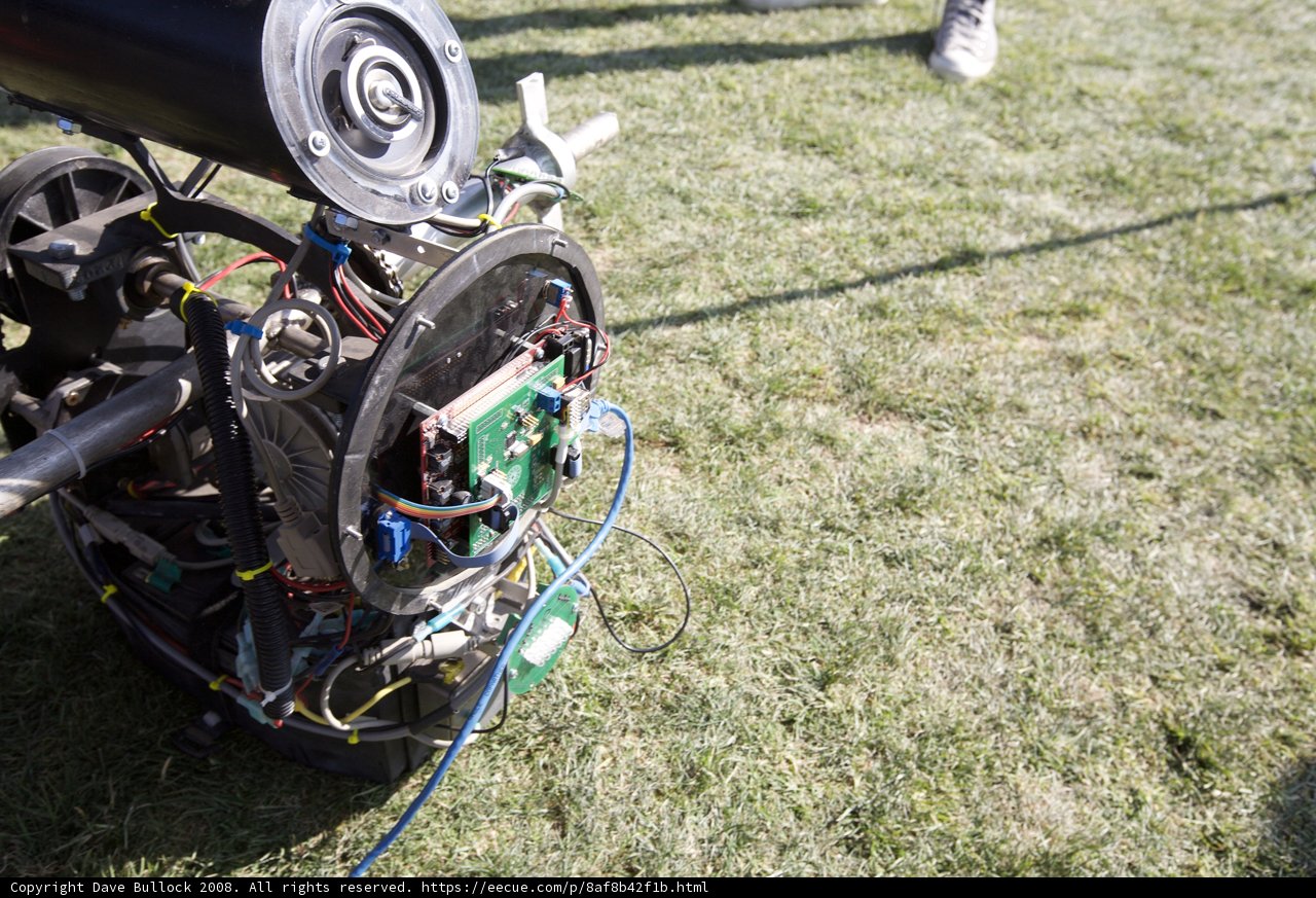 Motor Machine on the Grass
