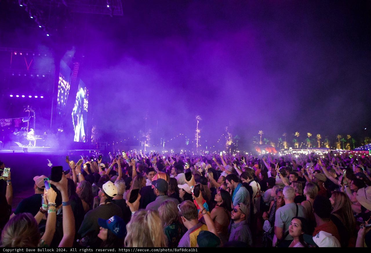 Vivid Vibes at Coachella 2024: A Night of Music Under the Stars