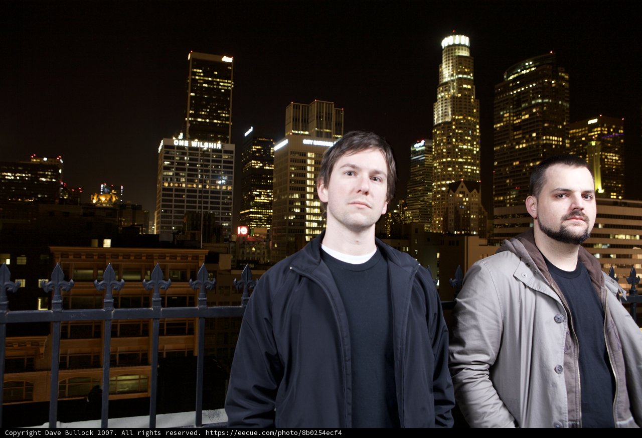 Two Men in the Heart of the Metropolis