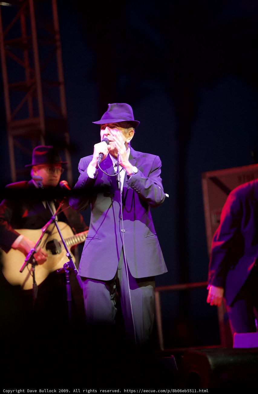 Leonard Cohen Rocks Coachella in 2009