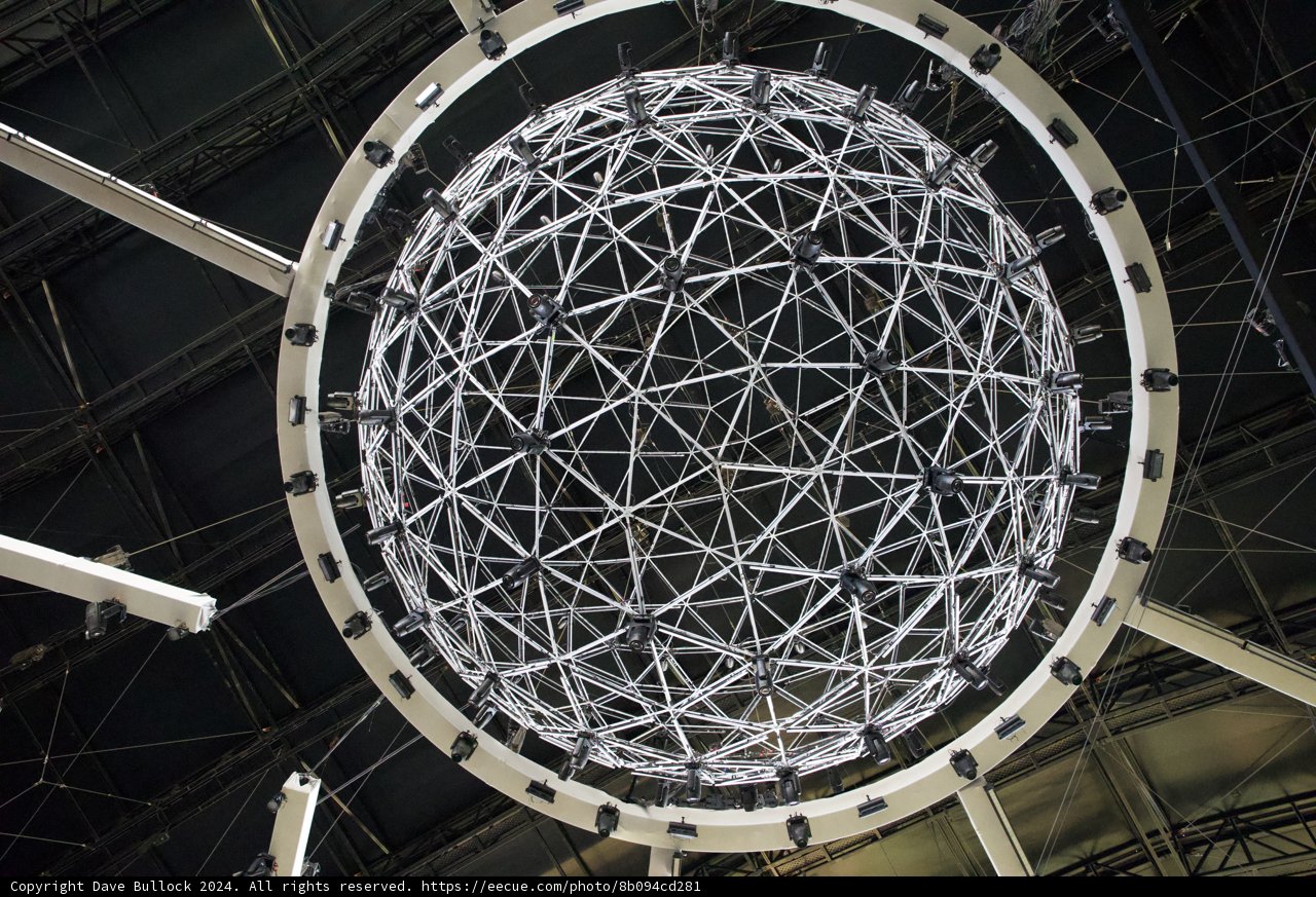 Geometric Intricacy: The Sphere at Coachella 2024