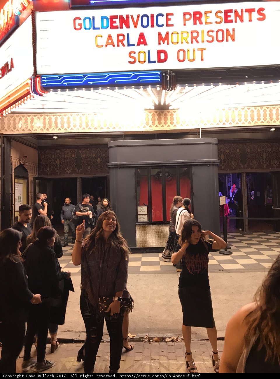 Sold Out Carla Morrison Concert at Goldvoice