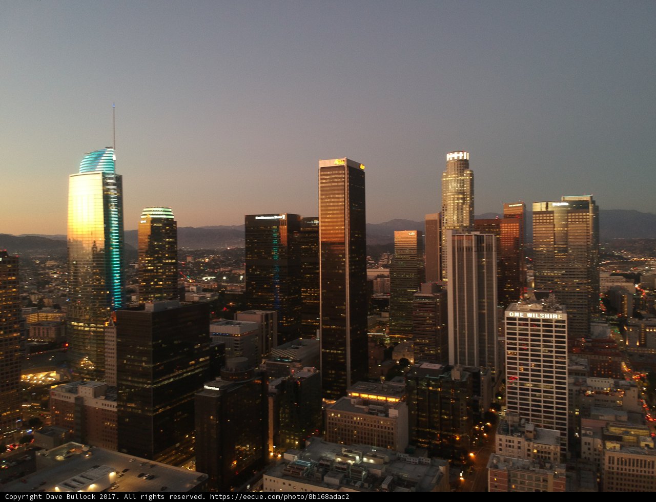 Sunset over the Metropolis