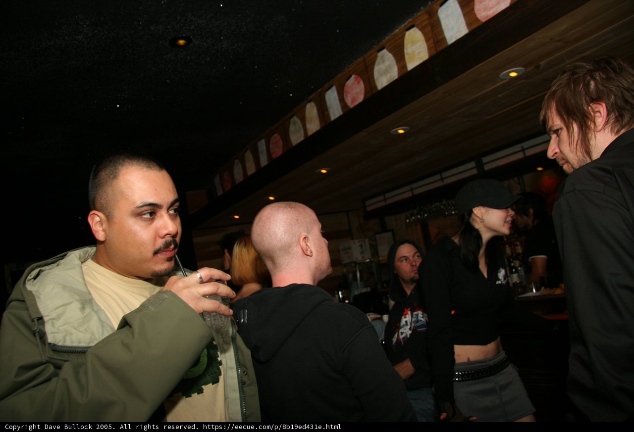 Green jacket guy at the pub