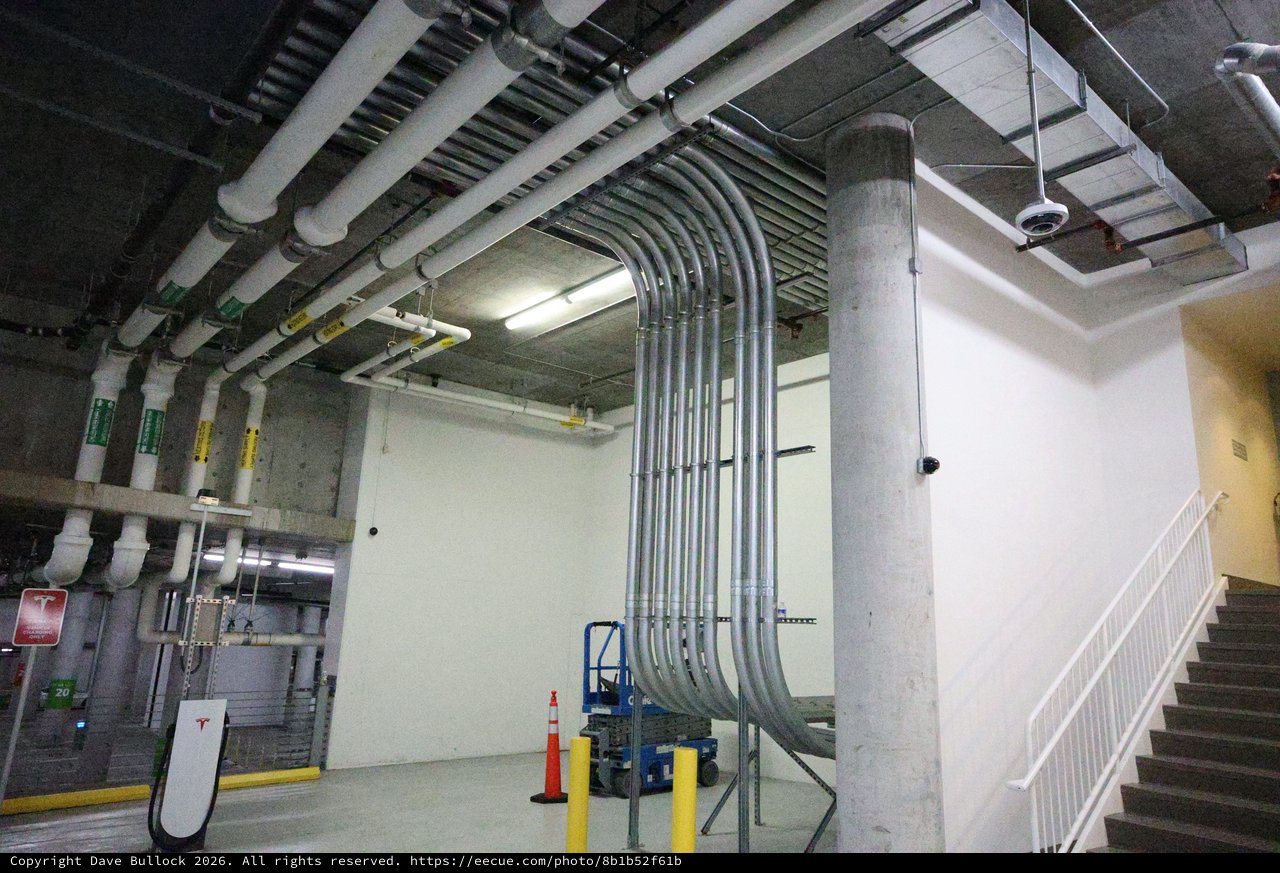Industrial HVAC Installation in Underground Parking Facility
