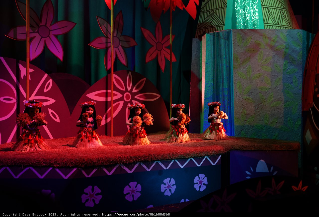 Magical Hula Performance at Disneyland