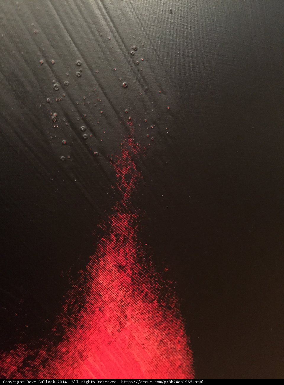 Red Volcanic Eruption