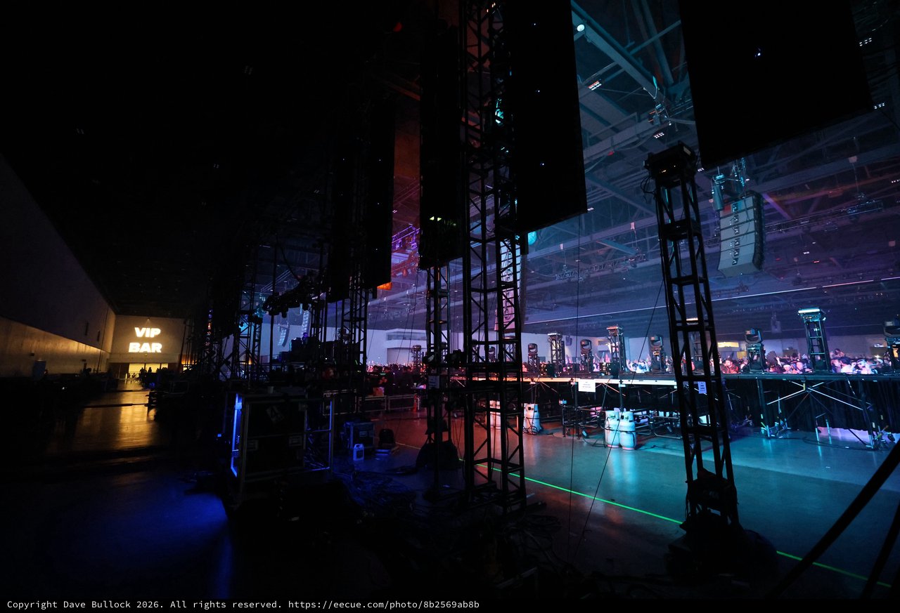 Backstage Shadows at Wobbleland 2026 Festival