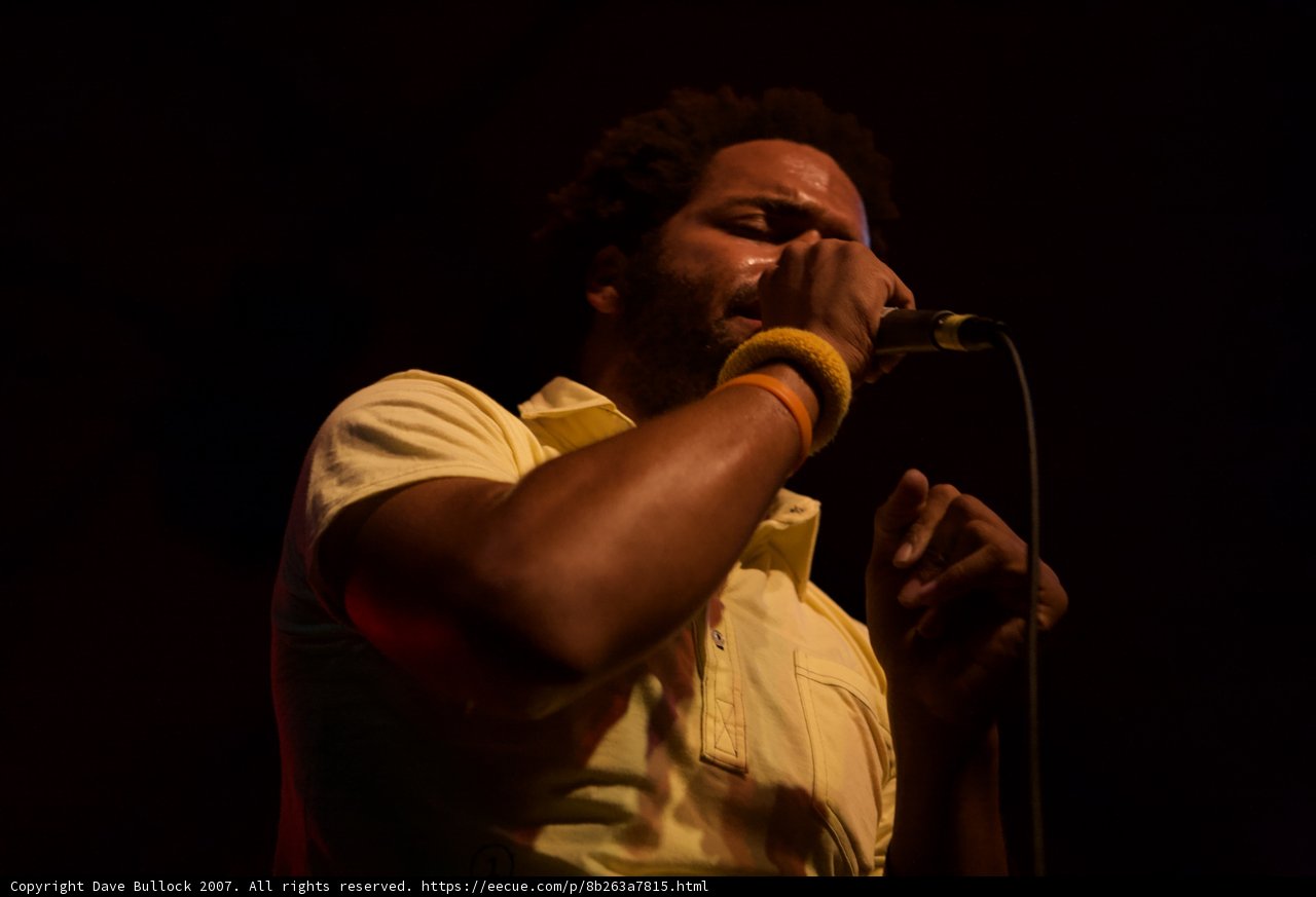 Man in Yellow Shirt Performing at Coachella