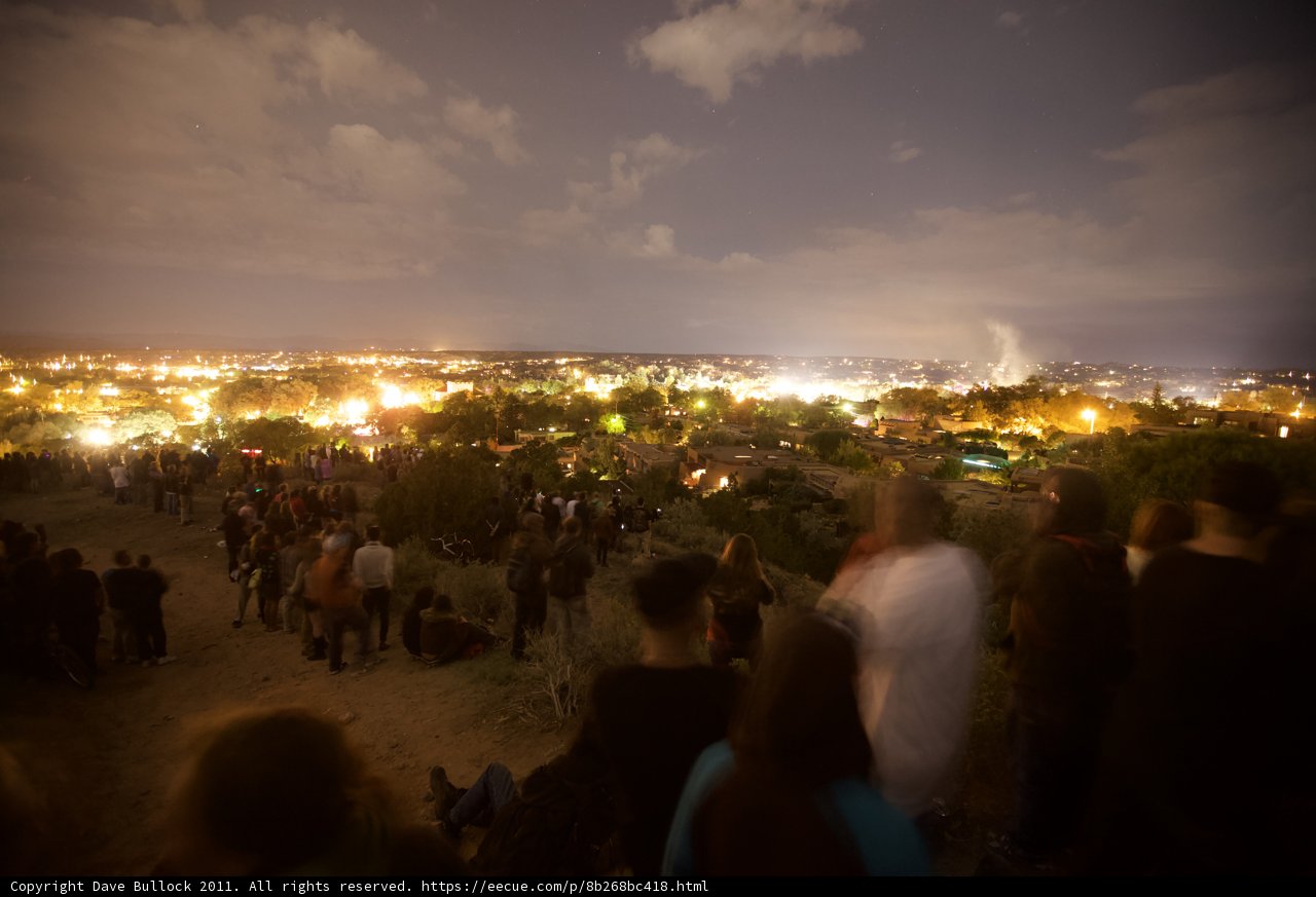 Desert Night Crowd