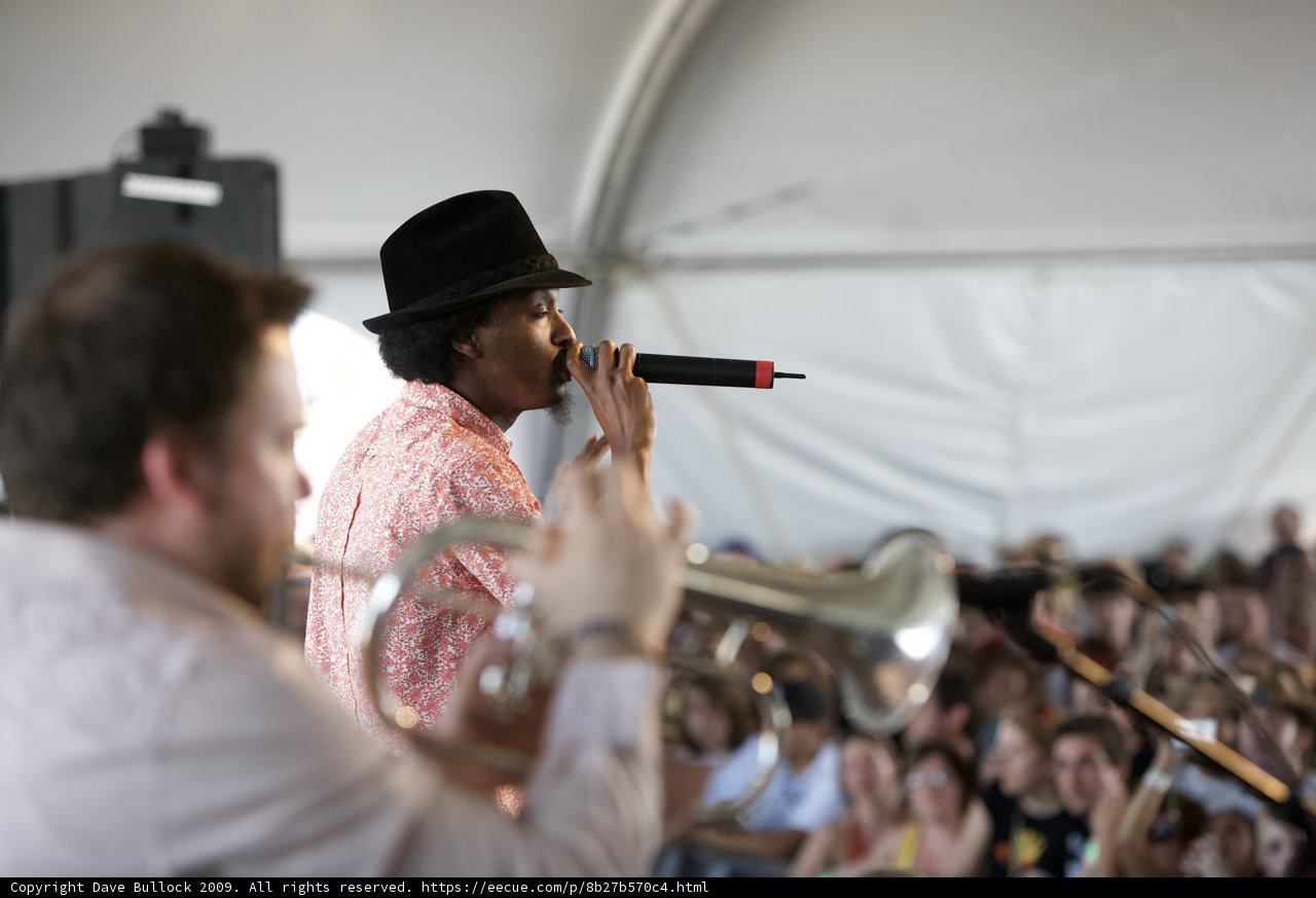 Singing Sensation in a Stylish Fedora