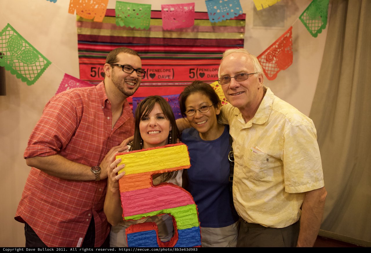 Friends Celebrate Five-Year Anniversary with Fiesta Flair