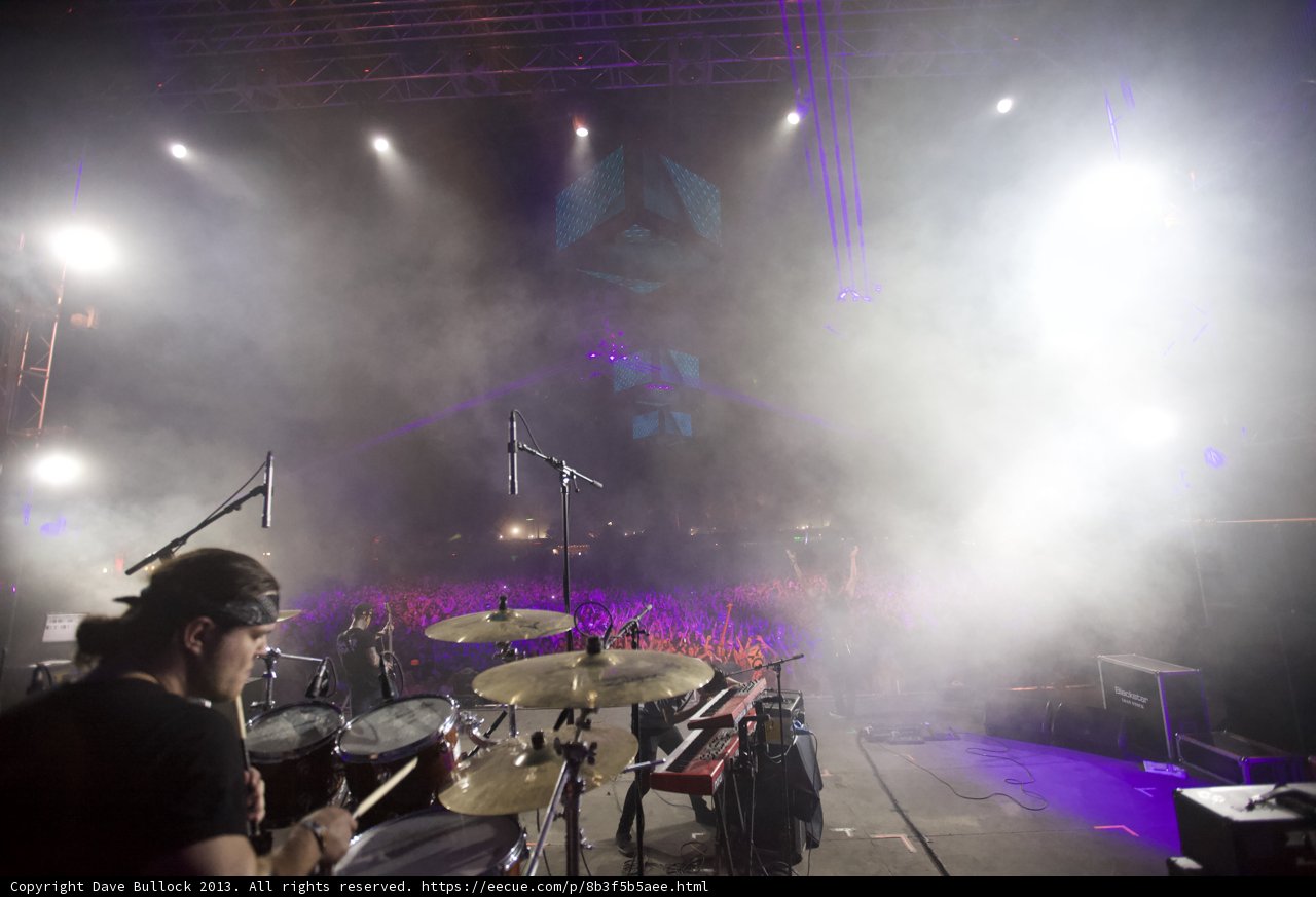 Smoke and Sounds at Coachella Concert