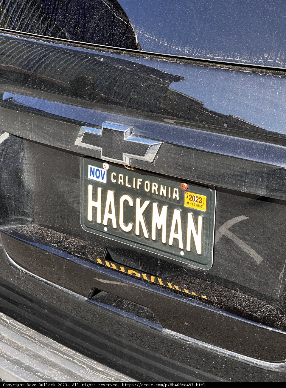 Hackman on Wheels