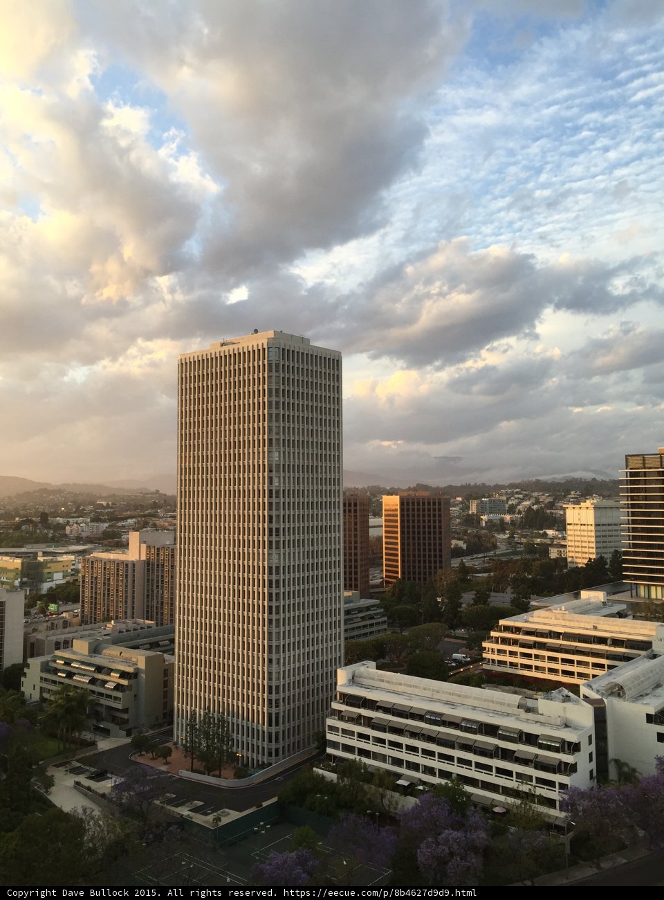 Bird's Eye View of Los Angeles