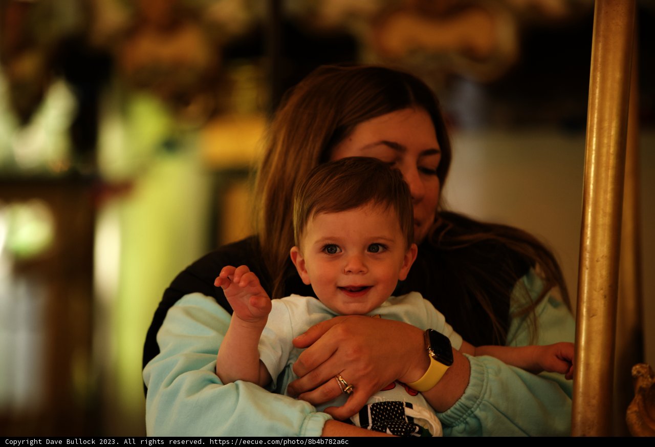 Memorable Moment on the Carousel