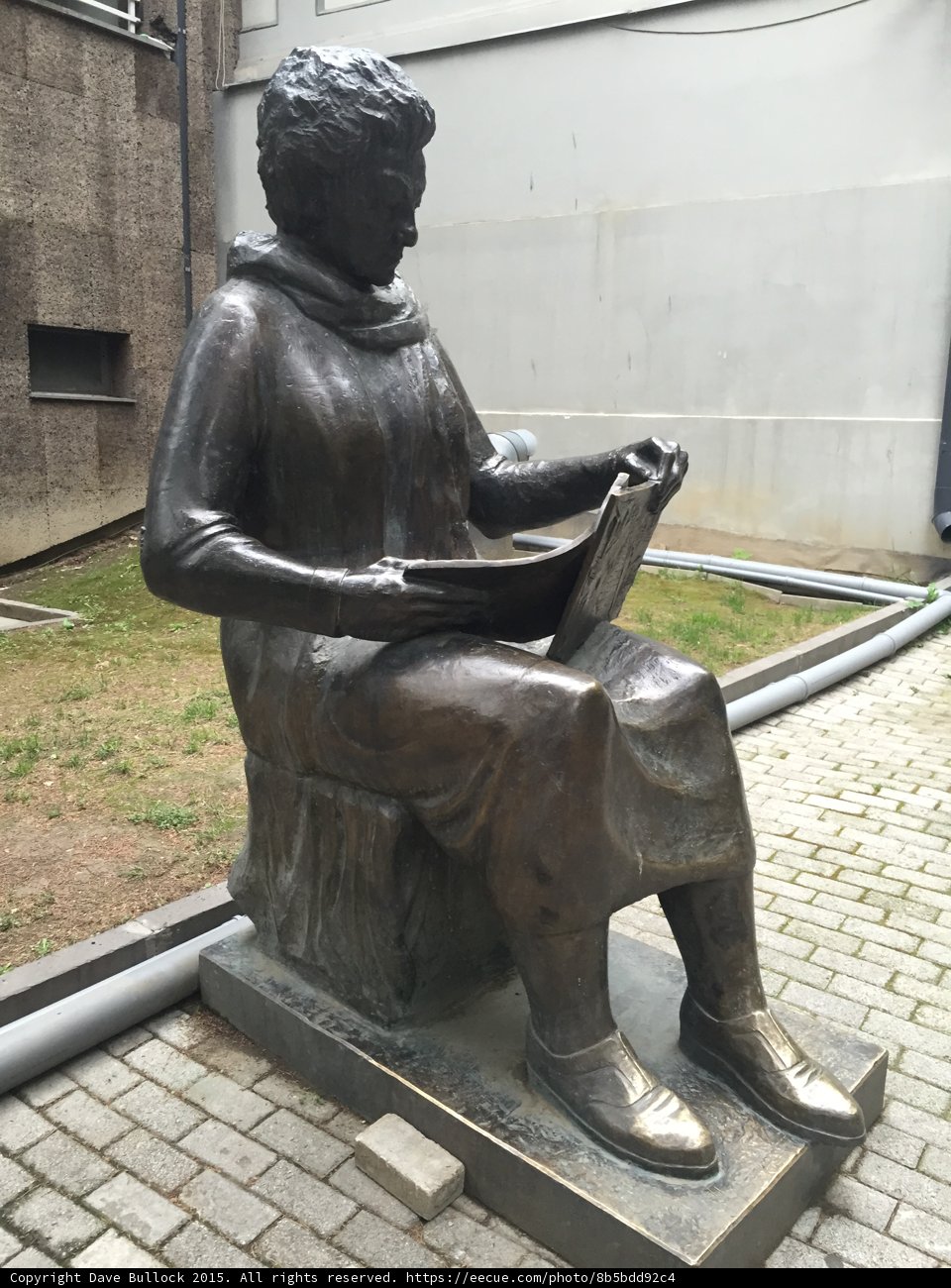 Bronze Statue of a Reader