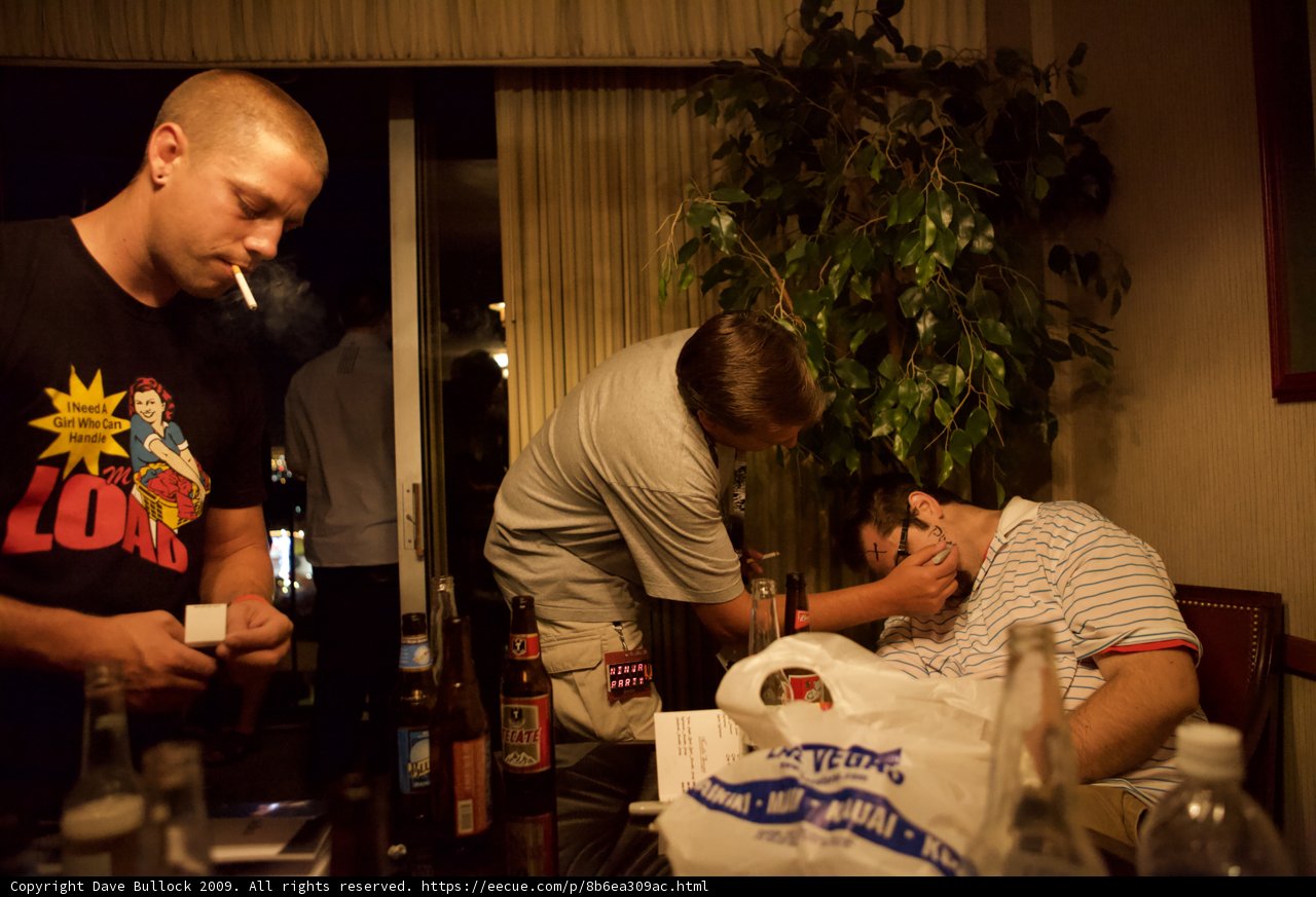 Sharing a Drink with a Friend