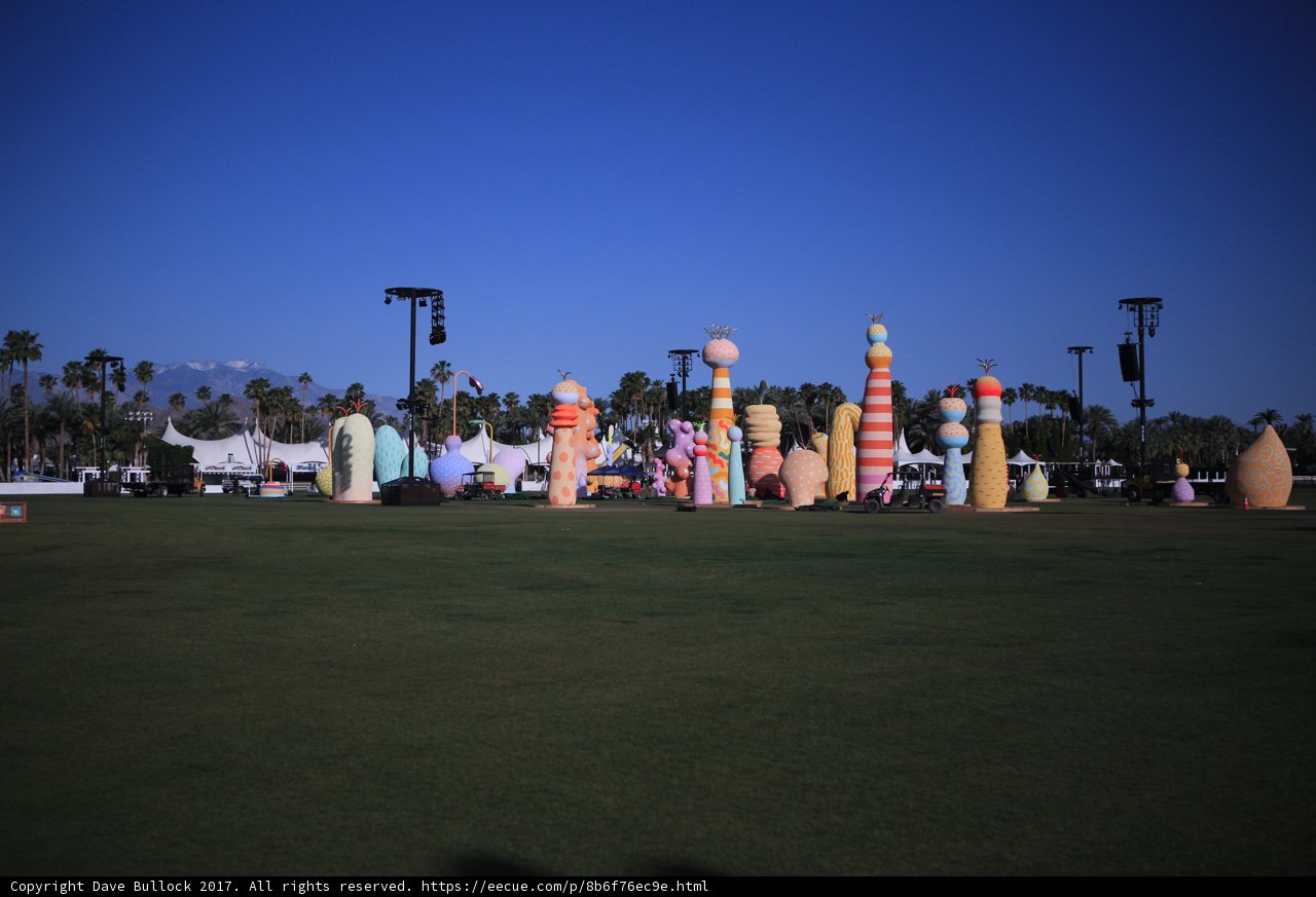 Vibrant Sculptures in the Park