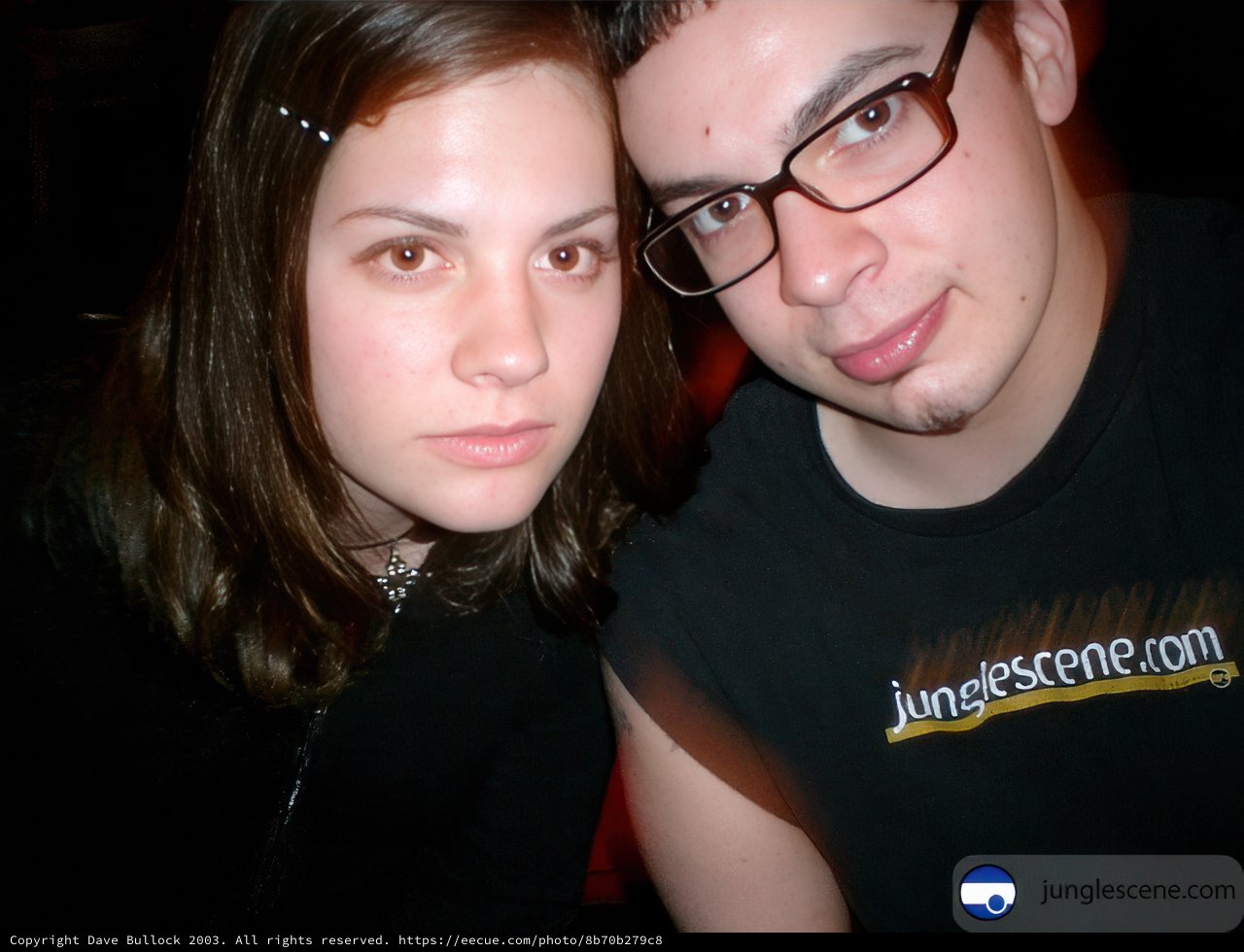 Couple's Portrait with Glasses