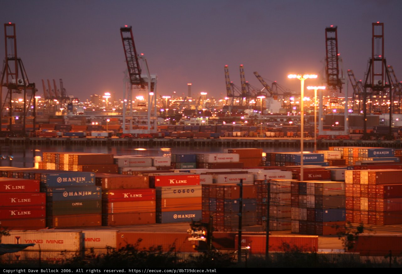 Darkness Over the Port