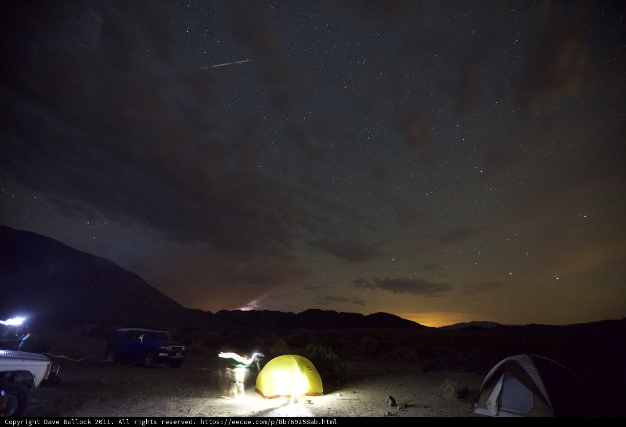 Night Sky Camping Adventure