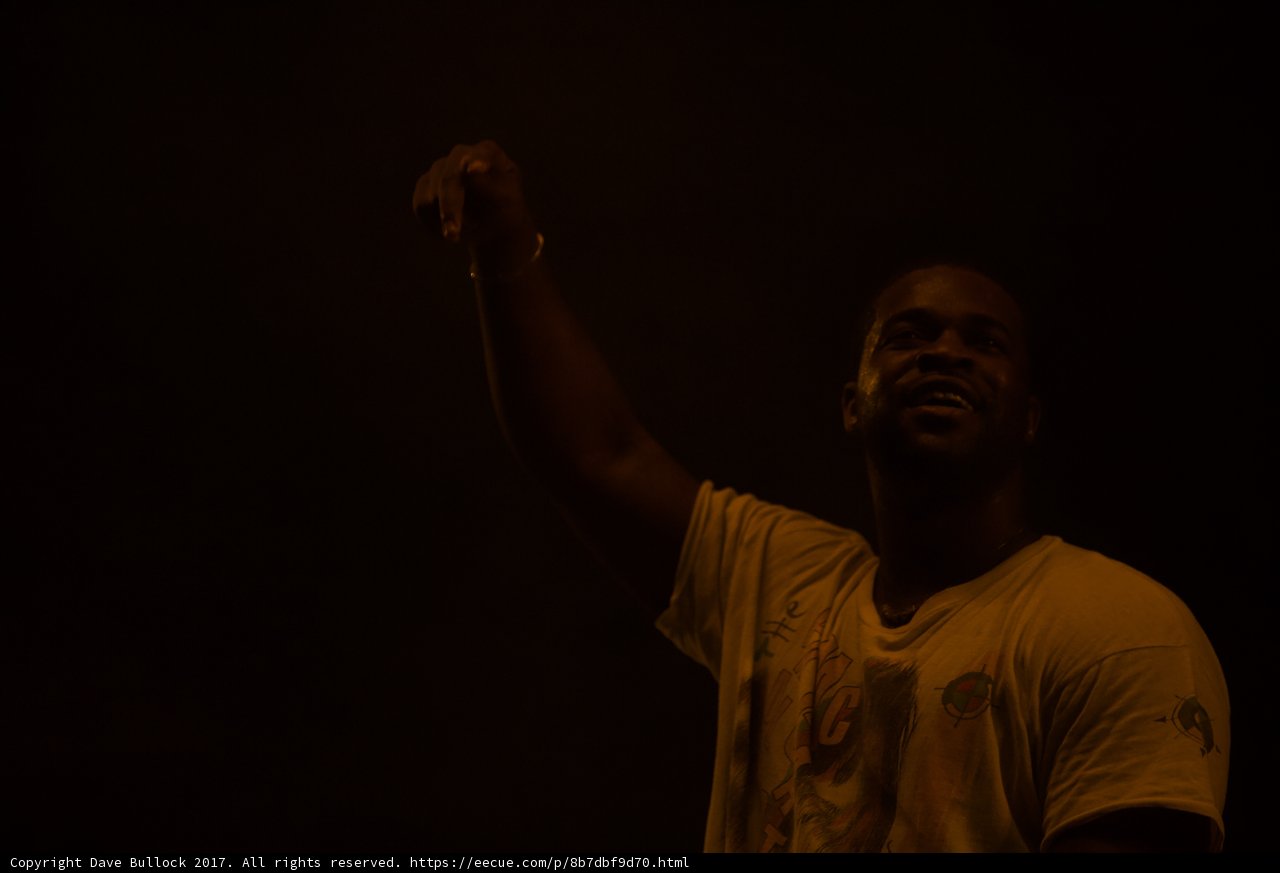 Yellow Shirted A$AP Ferg Throws Up a High Five